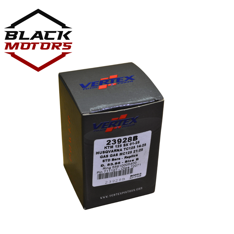 Vertex M&auml;nn&auml;nvaihtopaketti  KTM EXC 125 / Husqvarna TE 125 / Husaberg TE 125 (2007&ndash;2016)